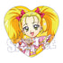 『ふたりはプリキュアMax Heart』トレーディングハート缶バッジ /Action ver.【BOX】
